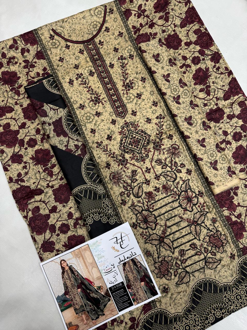 SUMMER COLLECTION LAWN Duppata