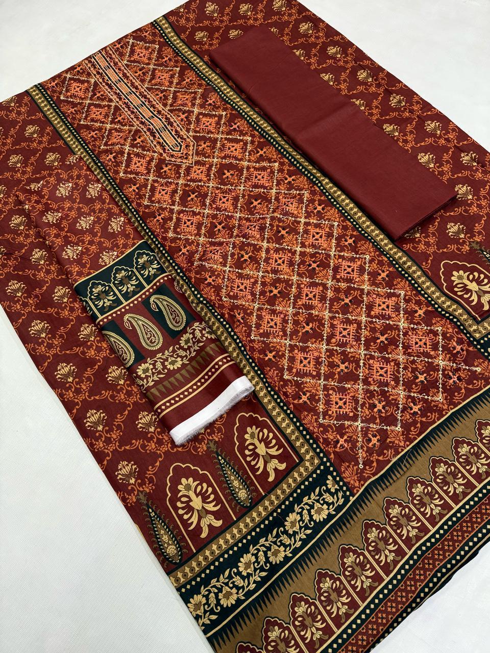 SUMMER COLLECTION LAWN Duppata