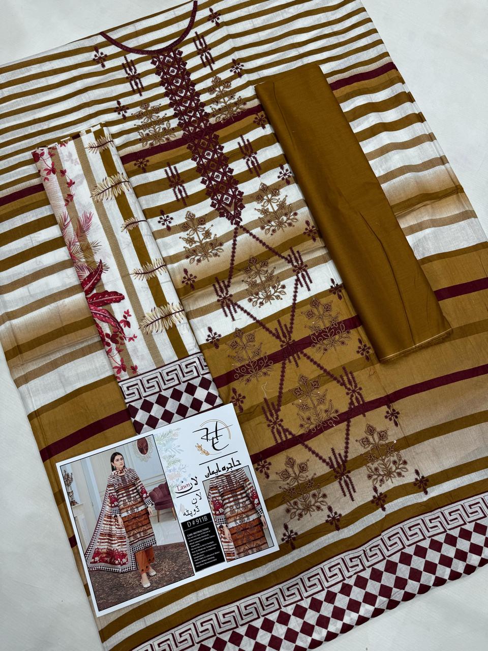 SUMMER COLLECTION LAWN Duppata