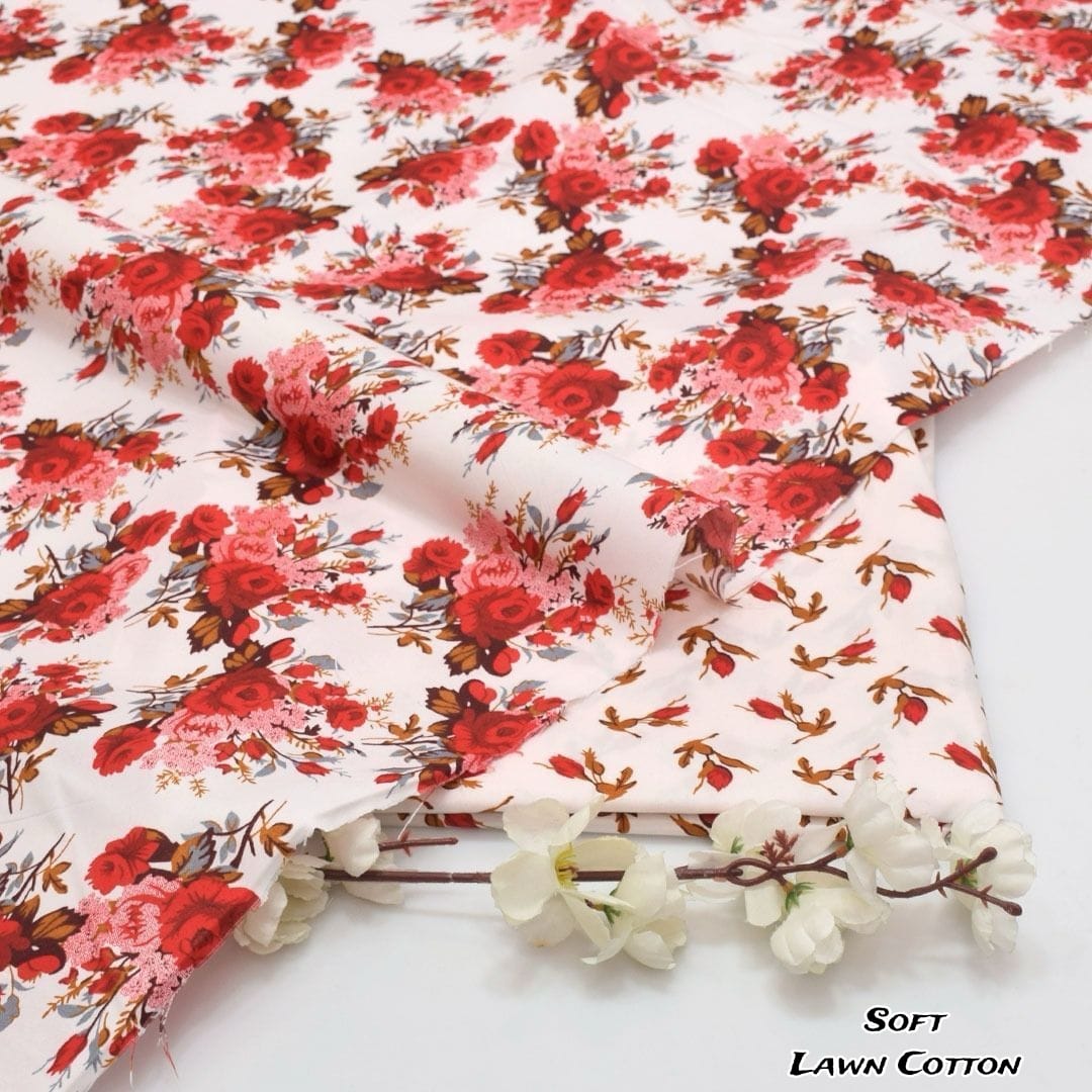 Rooma 2Pcs Soft Cotton Lawn Life Time Guaranteed