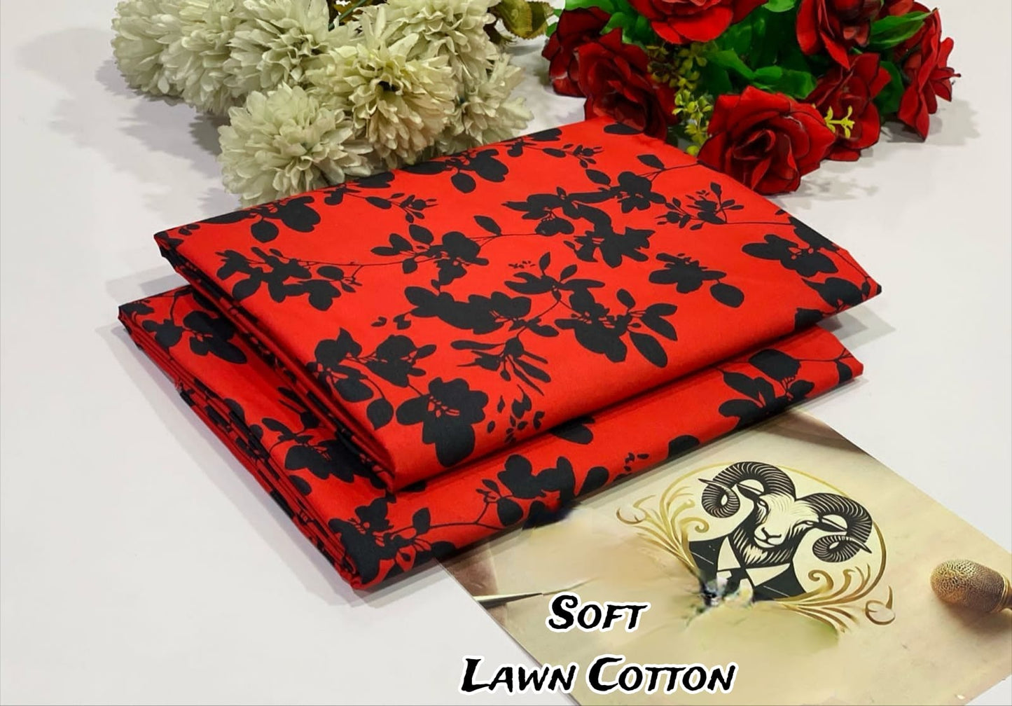 Rooma 2Pcs Soft Cotton Lawn Life Time Guaranteed