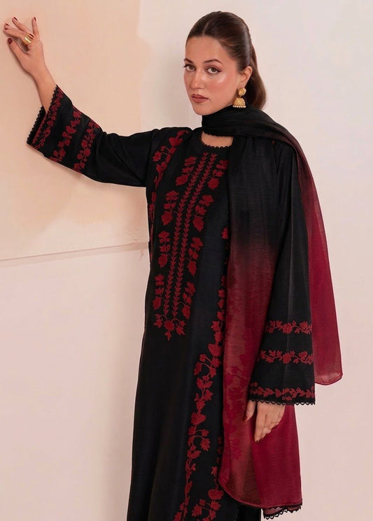 LAAM DHANAK 3PC EMBROIDERED