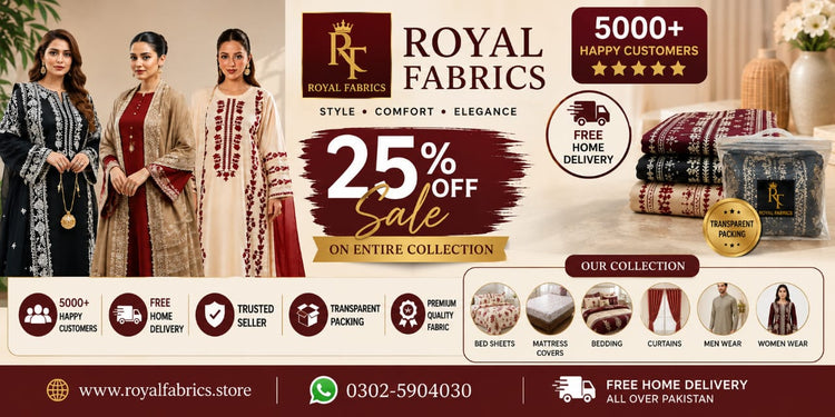 DHANAK 3PC EMBROIDERED