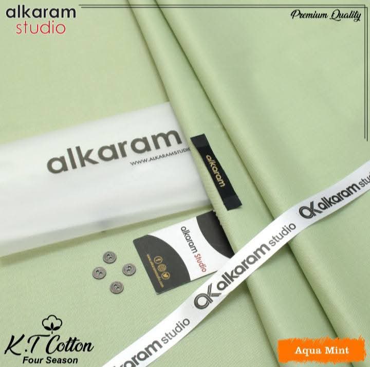 ALKARAM MEN’S COTTON SUIT