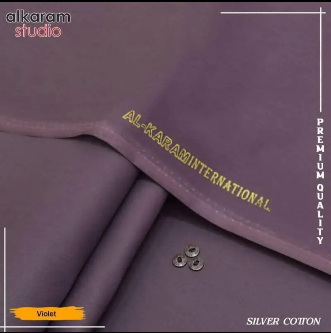 ALKARAM MEN’S COTTON SUIT