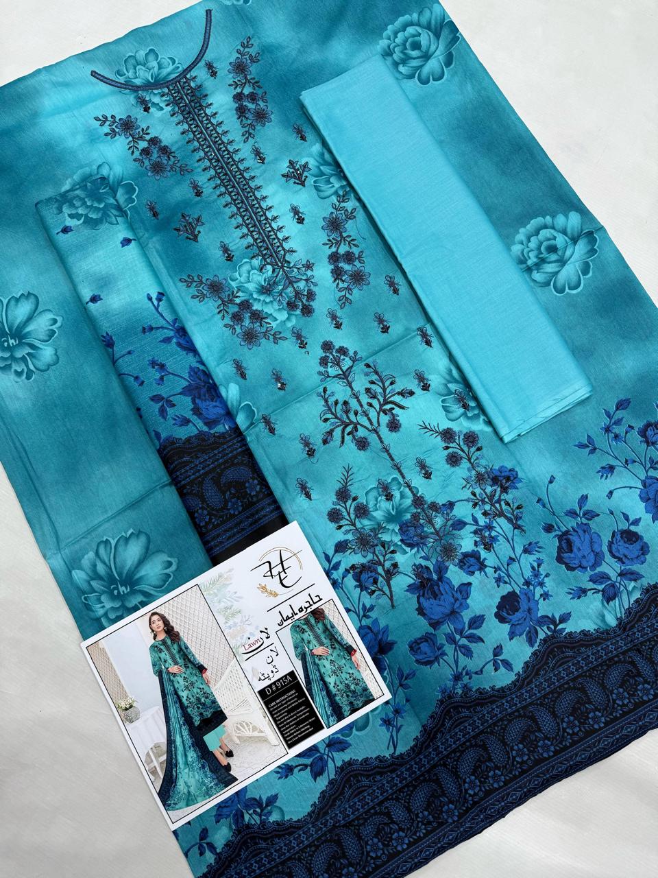 SUMMER COLLECTION  LAWN Duppata