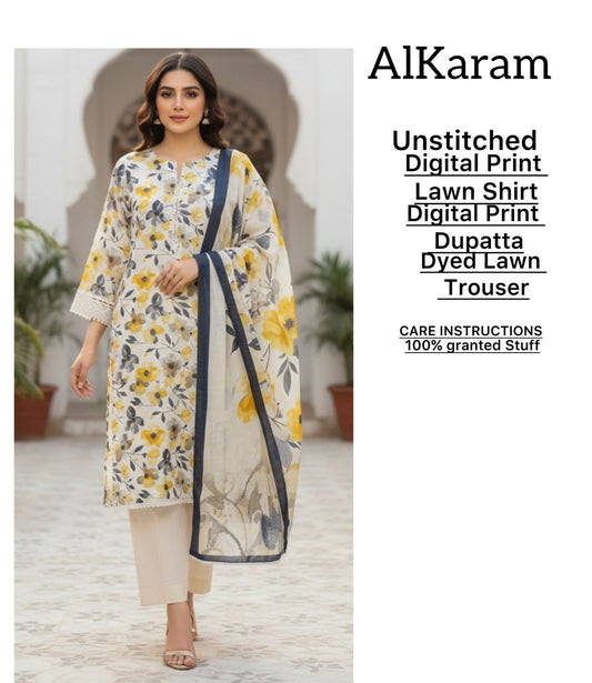 Alkaram 3-Piece Collection