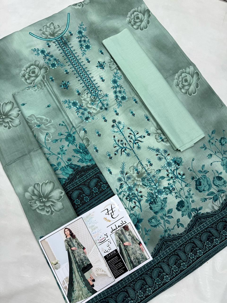 SUMMER COLLECTION  LAWN Duppata