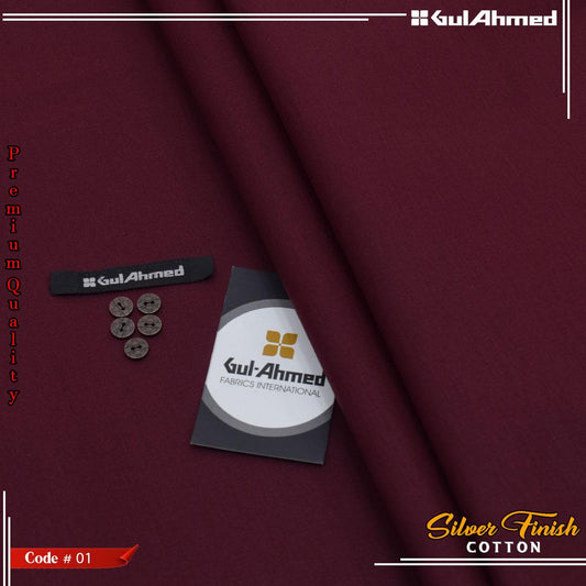 Gul Ahmed Vol 1(2026) (Silver Finished Paper Cotton)