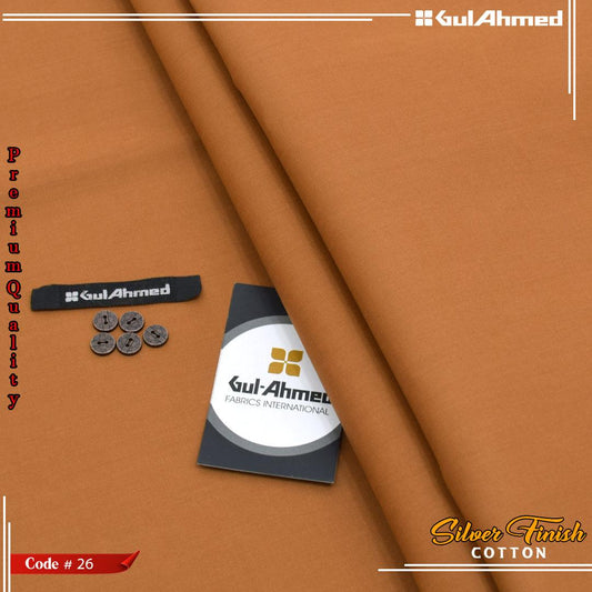 Gul Ahmed Vol 1(2026) (Silver Finished Paper Cotton)
