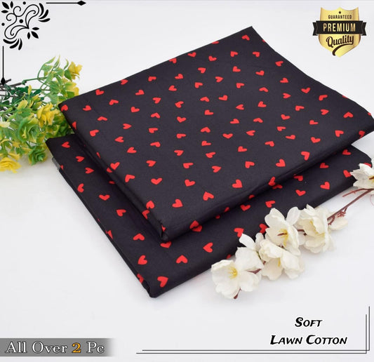 Rooma  2Pcs Soft Cotton Lawn Life Time Guaranteed