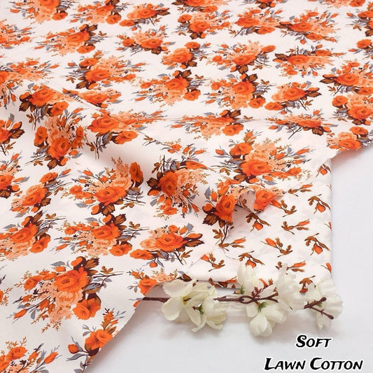 Rooma  2Pcs Soft Cotton Lawn Life Time Guaranteed