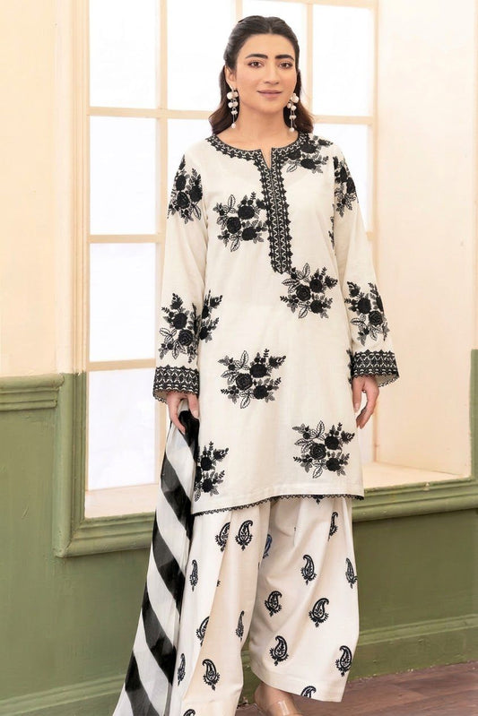 URGE DHANAK 3PC EMBROIDERED