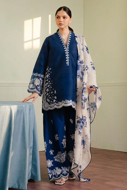 COCO DHANAK 3PC EMBROIDERED