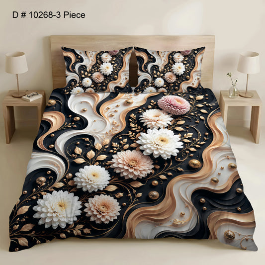 BEDIOR 5D DIGITAL PRINT BED SHEET SET