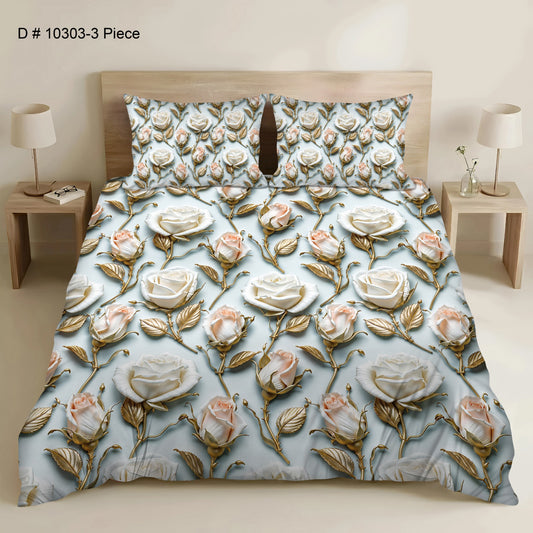 BEDIOR 5D DIGITAL PRINT BED SHEET SET