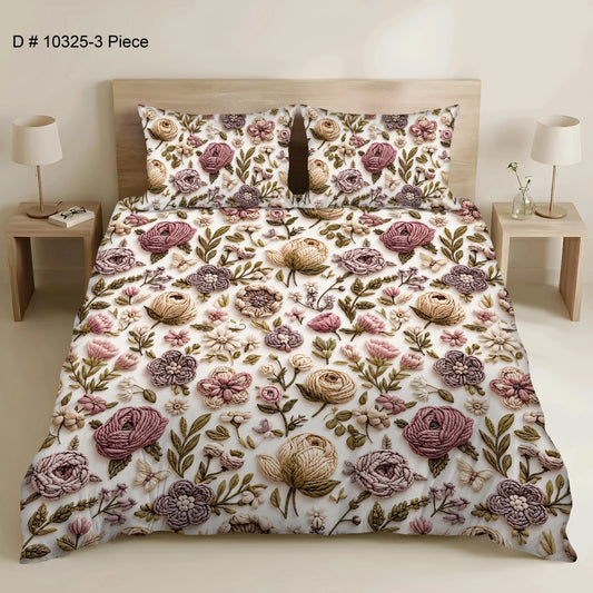 BEDIOR 5D DIGITAL PRINT BED SHEET SET