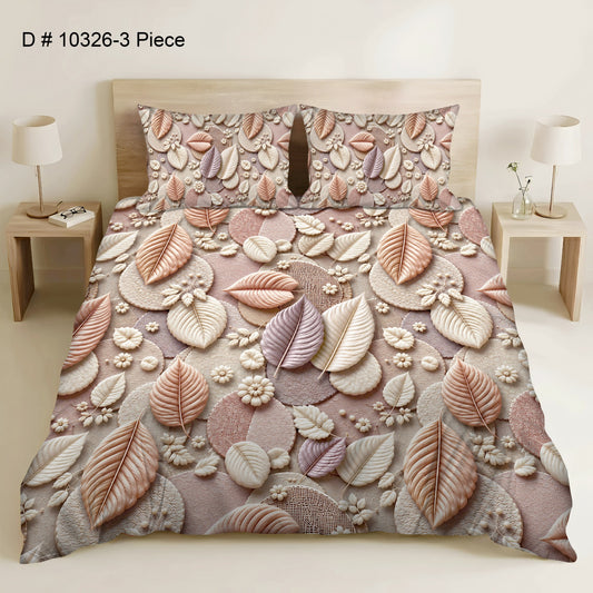 BEDIOR 5D DIGITAL PRINT BED SHEET SET