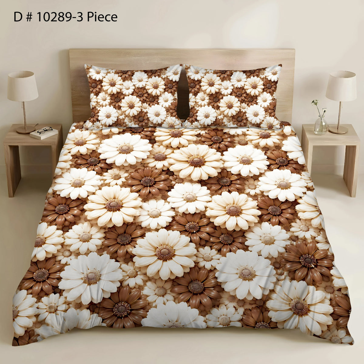 BEDIOR 5D DIGITAL PRINT BED SHEET SET