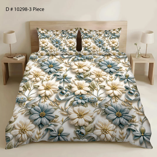 BEDIOR 5D DIGITAL PRINT BED SHEET SET