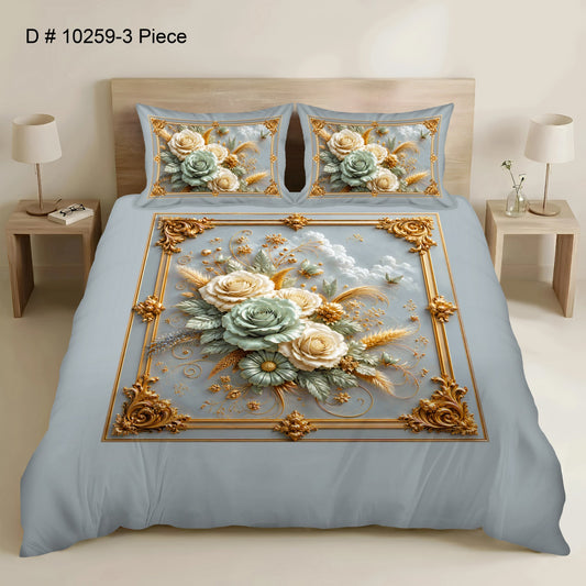 BEDIOR 5D DIGITAL PRINT BED SHEET SET