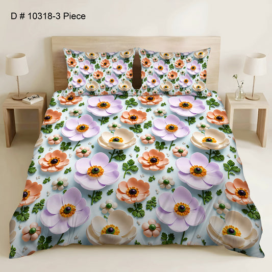 BEDIOR 5D DIGITAL PRINT BED SHEET SET